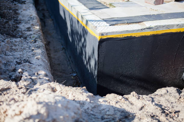 Residential Waterproofing installation at a Greensboro, GA home by SJ Waterproofing Pros
